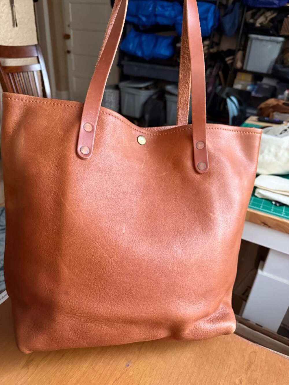 KMM Open Pocket Tote - Picture 2 of 8